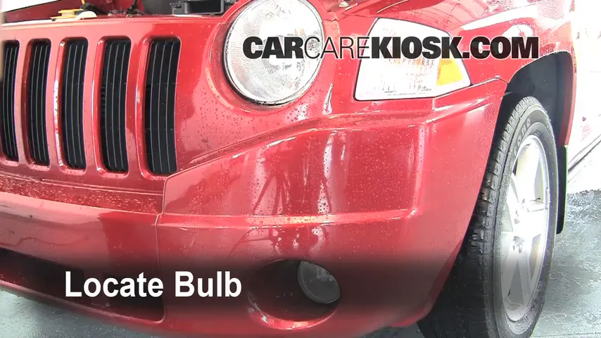 2008 Jeep Compass Sport 2.0L 4 Cyl. Lights Fog Light (replace bulb)
